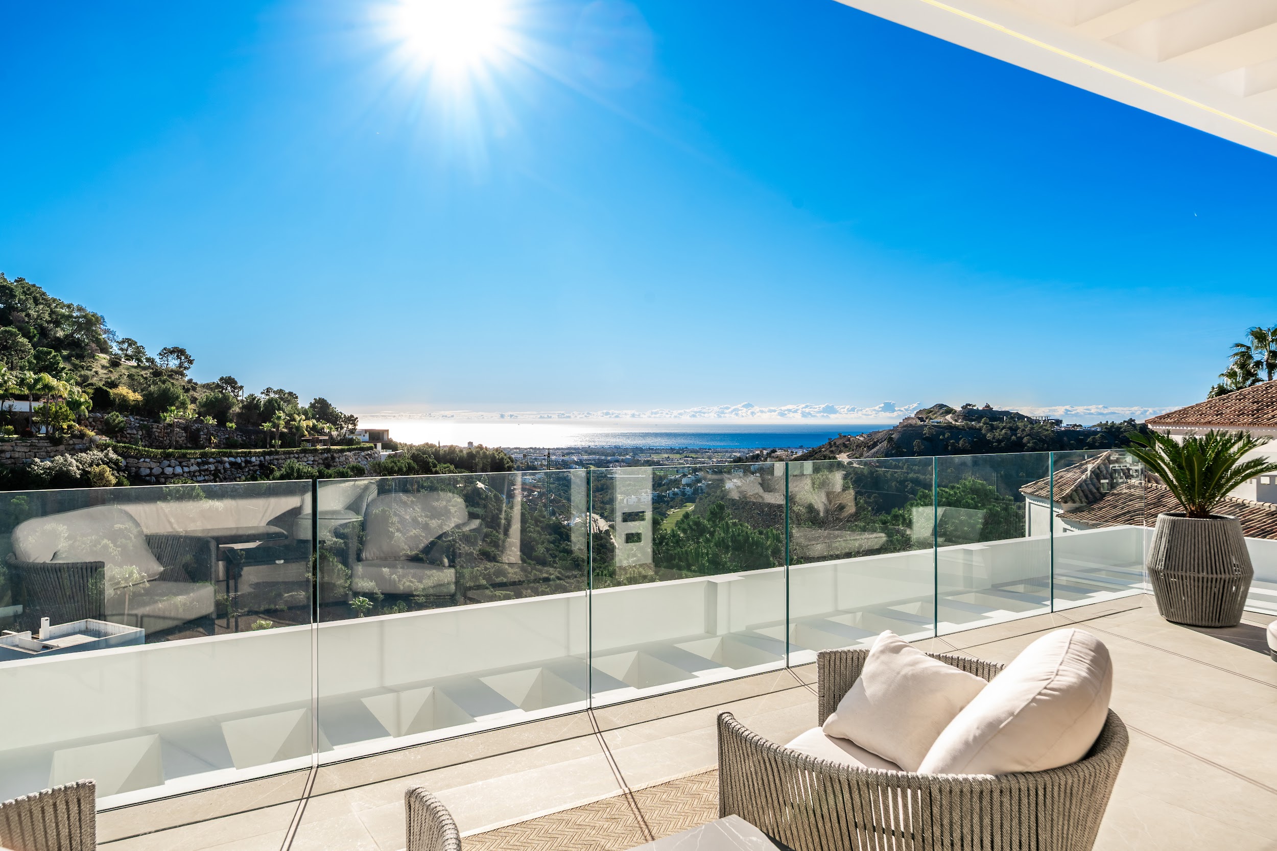 Terraza suite panorámica
