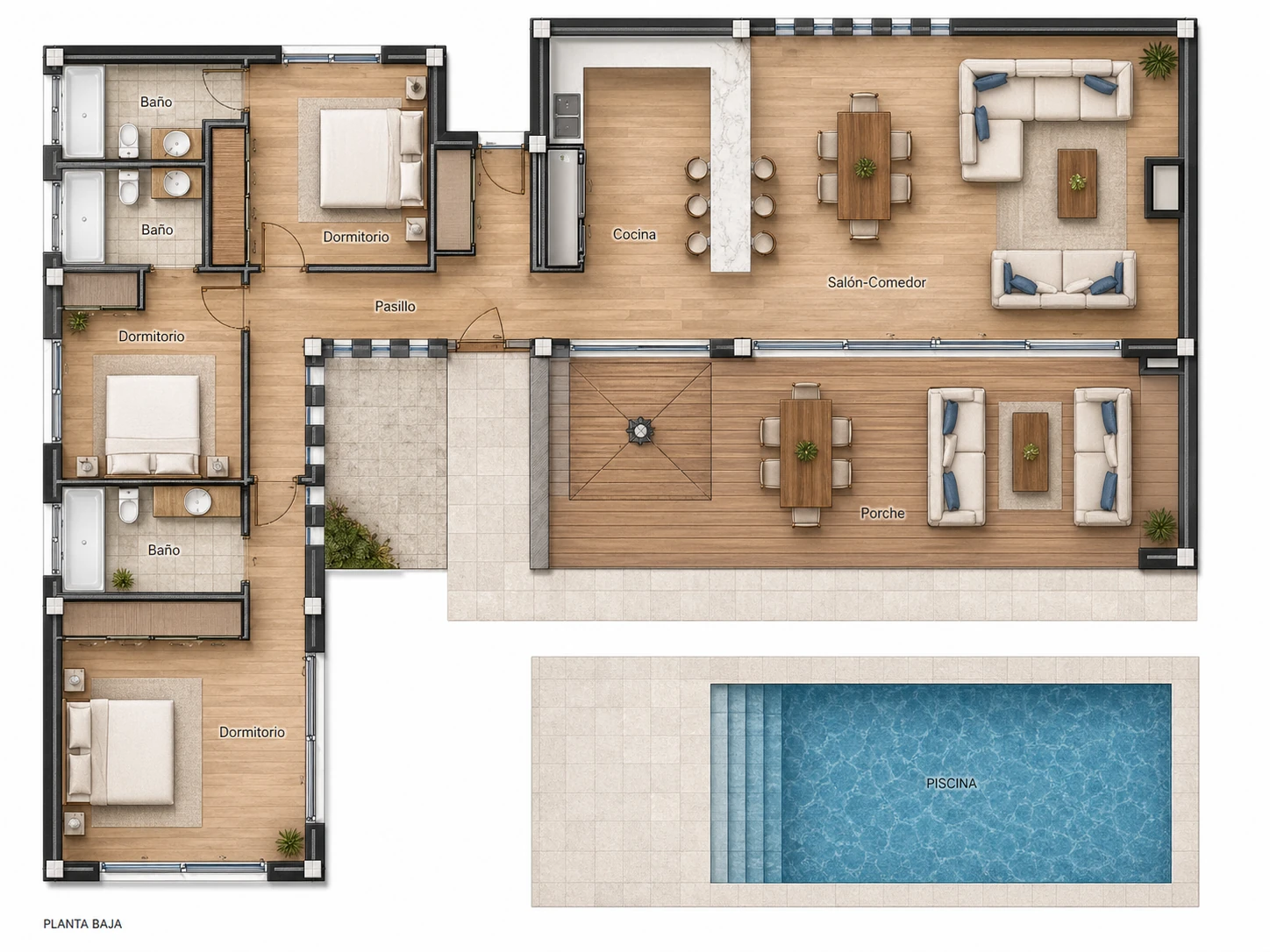Planta de distribución — Villa Rincón de la Victoria