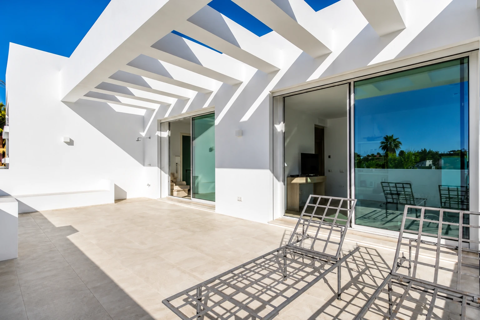 Villa Guadalmina Marbella Terraza Superior Pergola