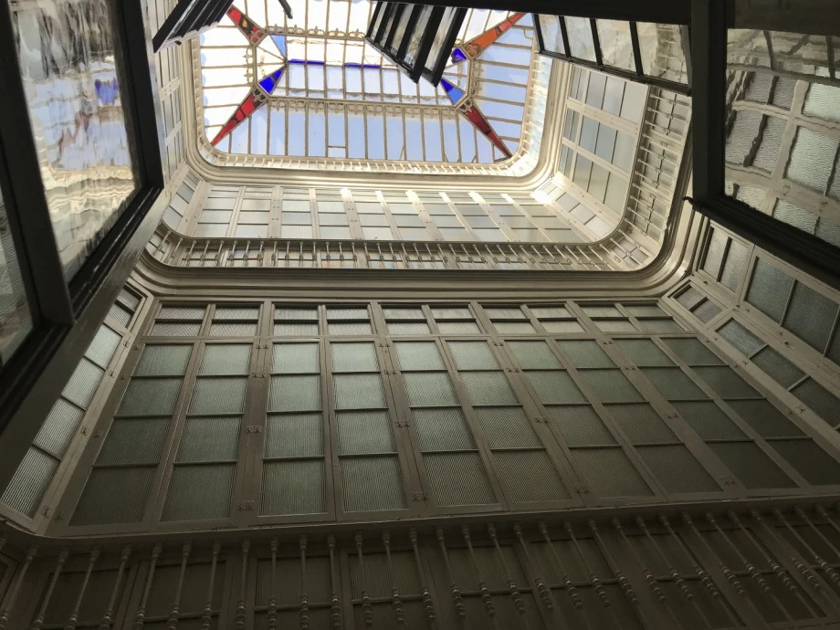 Hotel in the Centre of Málaga — Architectural detail