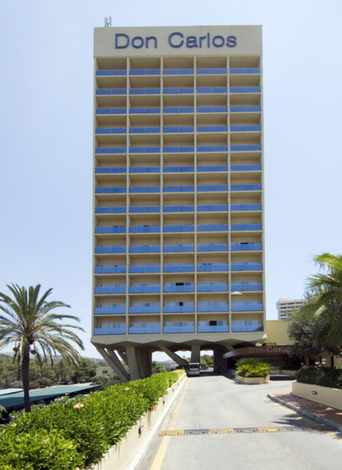 Plano original del Hotel Don Carlos, Santos Arquitectos