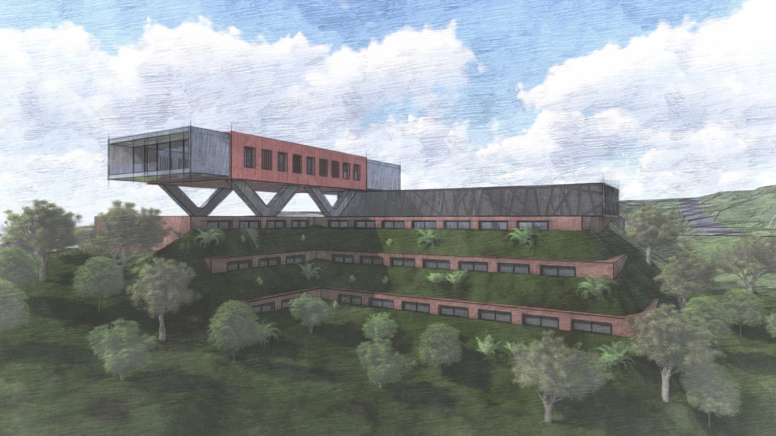 Universidad Privada Malaga Render Conjunto