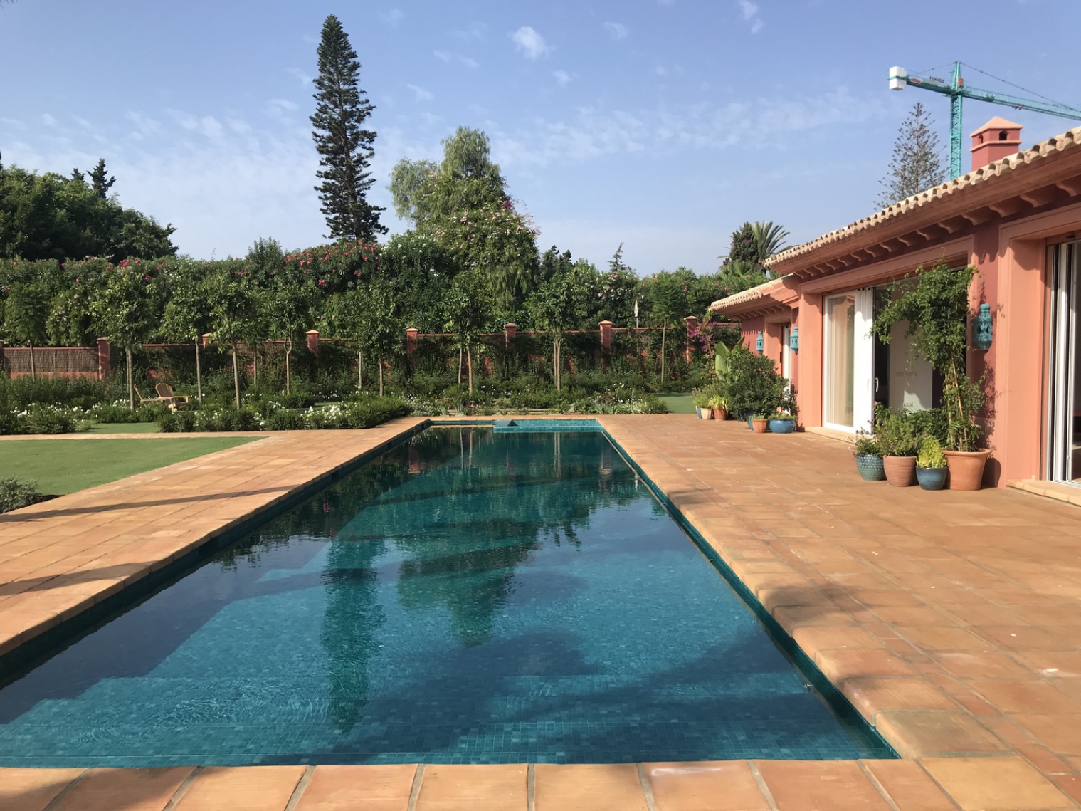 Pool House Marbella Terraza Piscina