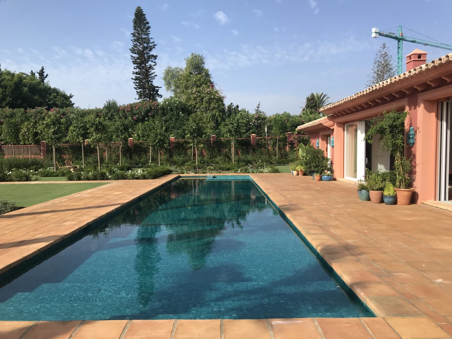 Pool House Marbella Terraza Piscina