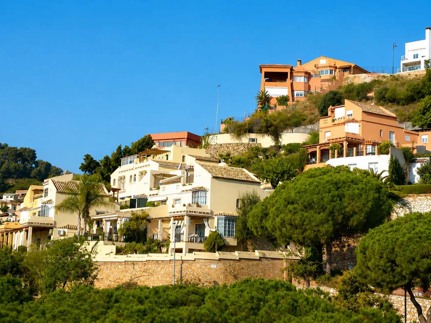 Villas Ladera Limonar — Vista del conjunto desde la ladera