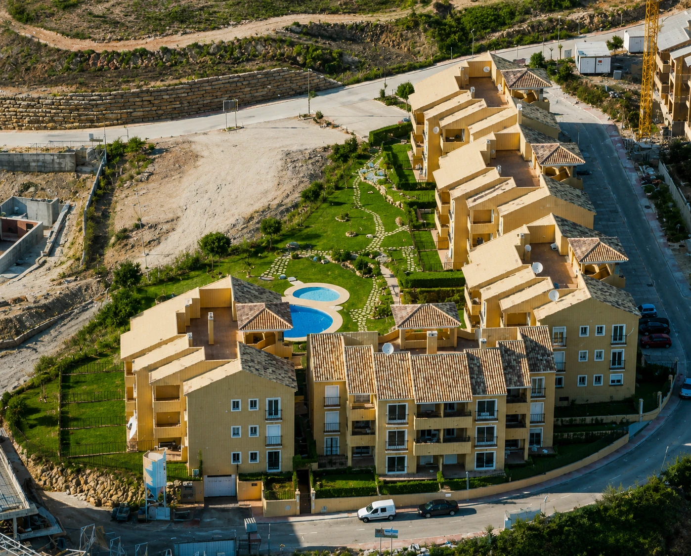 Eagle Golf Park — Aerial view of the complex