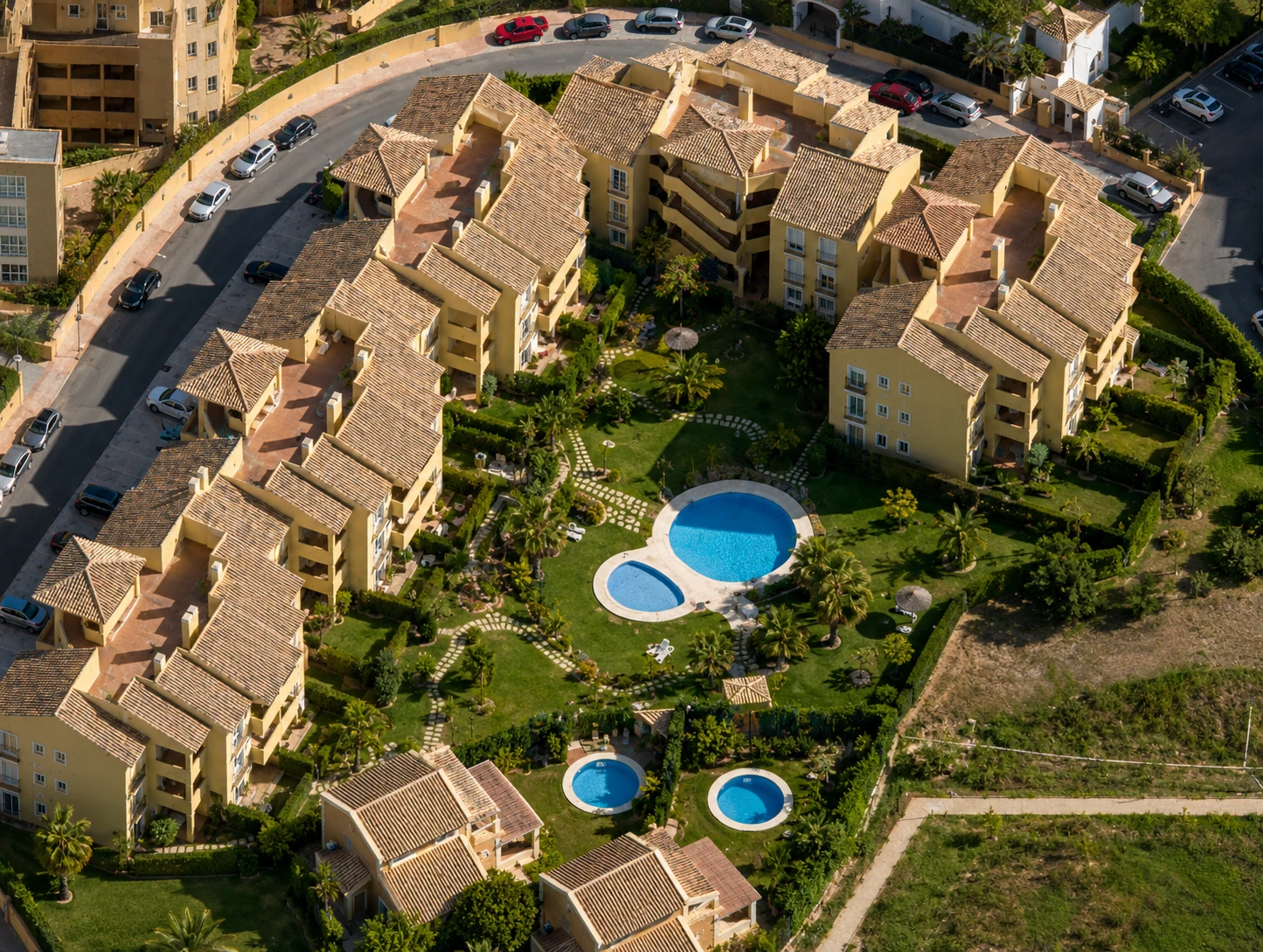 Eagle Golf Park — Wide aerial view of the site