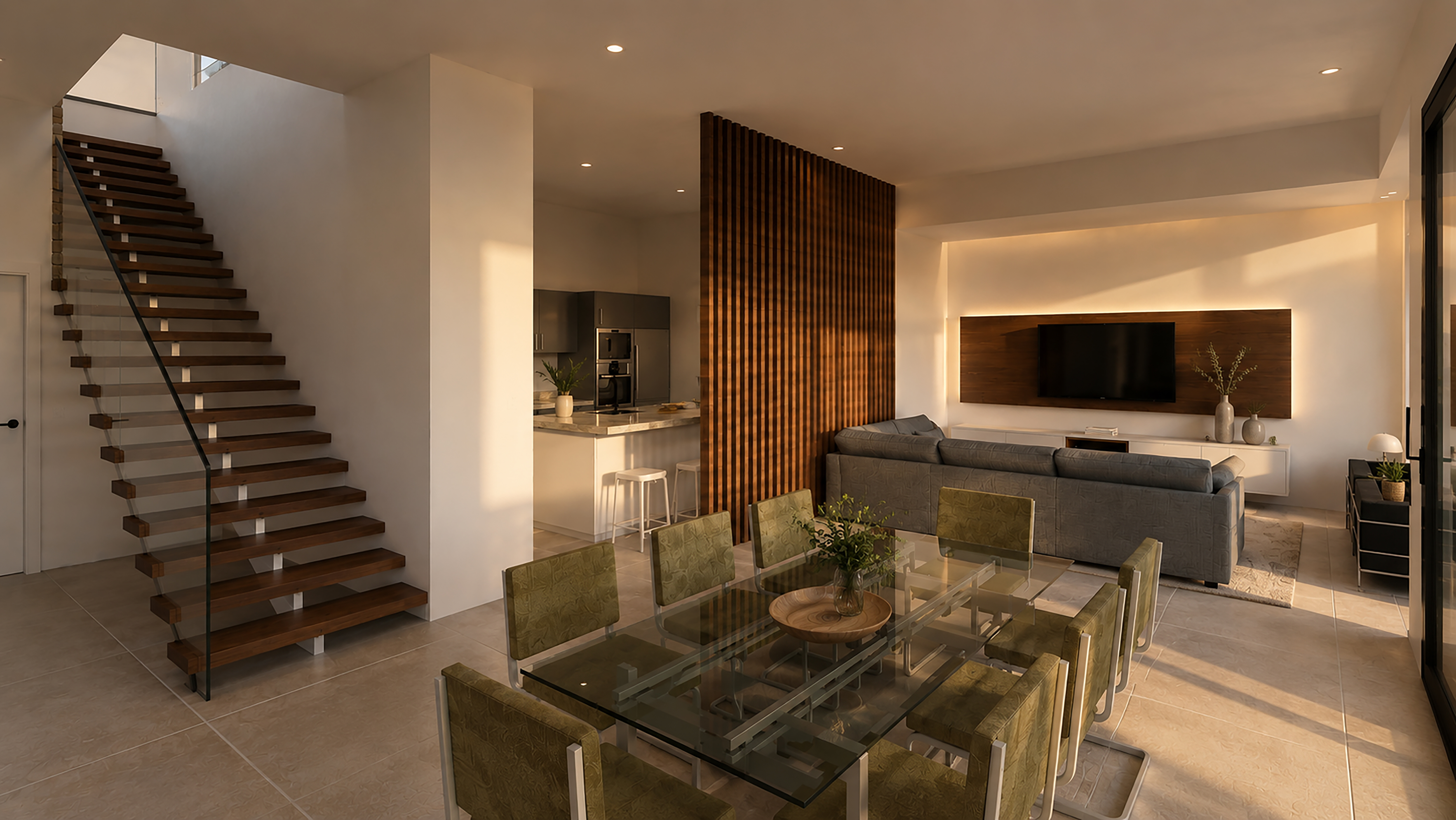 Dining and living room — Casa 12.2.26, Málaga